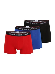 Трусы боксеры Polo Ralph Lauren Classic, синий/красный/черный
