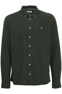 Рубашка на пуговицах стандартного кроя BLEND, темно-зеленый