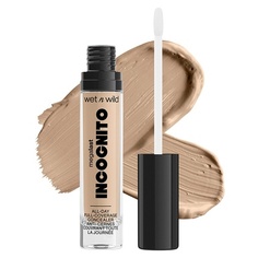 Wet N Wild Megalast Incognito Консилер полного покрытия с маслом ши, средний нейтральный оттенок, Wet &apos;N&apos; Wild