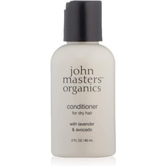 Кондиционер с лавандой и авокадо для сухих волос 60мл, John Masters Organics