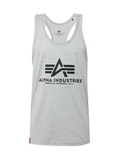 Футболка Alpha Industries, серый