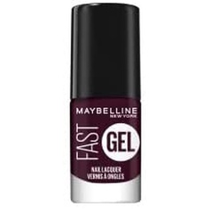 Maybelline Fast Gel Nail Lacquer Possessed Plum 13 Стойкий лак для ногтей 7 мл, Maybelline New York