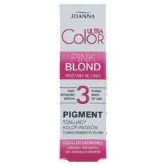 Joanna Ultra Color Pigment Тонирующая краска для волос Розовый блондин 100мл, New1