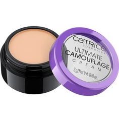 Крем-консилер Ultimate Camouflage Cream Concealer 010N Ivory 3G — веганский и стойкий, Catrice