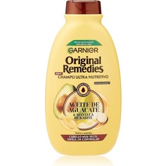 Шампунь Original Remedies с маслом авокадо и маслом ши для непослушных и сухих волос 300мл, Garnier
