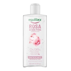 Equilibra Rose Чистая розовая вода освежающая 200 мл, Beauty Formulas