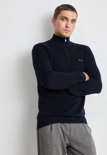 Джемпер HALFZIP GANT, вечерний синий