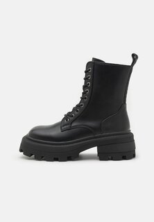 Ботильоны на шнуровке NABU LACE UP MID Buffalo, черный