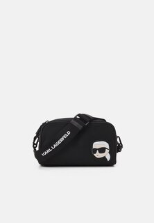 Сумка через плечо IKONIK UNISEX KARL LAGERFELD, черный