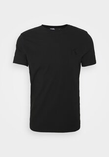 Базовая футболка CREWNECK KARL LAGERFELD, черный