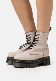 Ботильоны на шнуровке, винтажный темно-серый цвет AUDRICK 8-EYE BOOT Dr. Martens