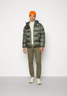 Зимняя куртка LE VRAI CLAUDE HEAVY WARM UNISEX K-Way, зеленый черноватый