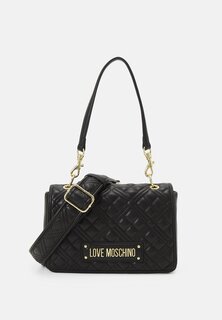 Сумочка СТЕГАНАЯ СУМКА Love Moschino, черный