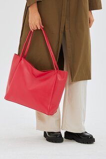 Женская сумка через плечо Salaş Maya красная Minebag