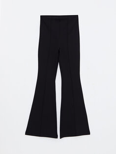 Прямые женские брюки узкого кроя LCW Casual, новый черный