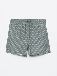 Короткие мужские шорты для плавания с рисунком LCW SWIMWEAR, хаки с принтом
