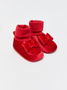 Домашняя обувь для девочек дошкольного возраста с бантиком LCW STEPS, красный