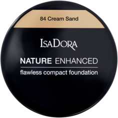 Компактная тональная основа для лица 84 кремовый песок Isadora Nature Enhanced, 10 гр