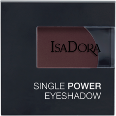 Матовые тени для век 04 черная слива Isadora Single Power, 2,2 гр