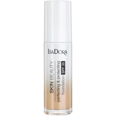 Тональный крем для лица 03 нюдовый Isadora Skin Beauty Perfectin &amp; Protecting, 30 мл