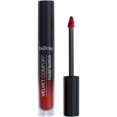 Жидкая помада 64 cranberry love Isadora Velvet Comfort Liquid, 4 мл