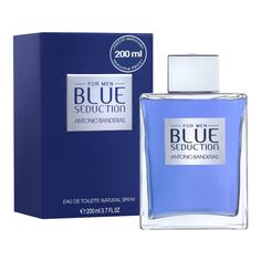 Мужская туалетная вода Antonio Banderas Blue Seduction For Men, 200 мл