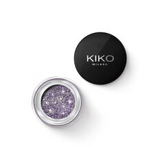 Гелевые тени для век с биоразлагаемым блеском 05 purple flowers Kiko Milano Stardust Eyeshadow, 3,5 гр