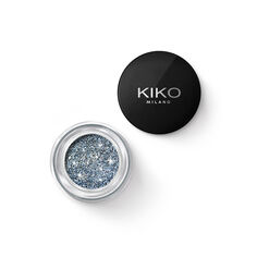 Гелевые тени для век с биоразлагаемым блеском 06 бирюзовый цвет Kiko Milano Stardust Eyeshadow, 3,5 гр
