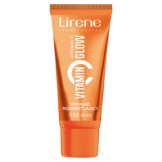 Тональный крем для лица осветляющий 002 бежевый Lirene Vitamin Glow, 30 мл