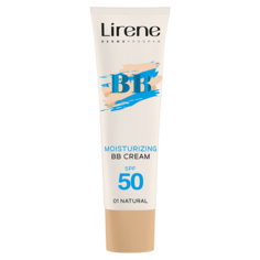 Увлажняющий окрашивающий bb-крем с spf50 натуральный Lirene Dermoprogram, 30 мл