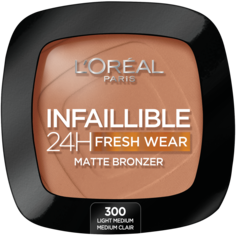 Бронзатор для лица 300 светлый средний L&apos;Oréal Paris Infailible 24H, 9 гр L'Oreal