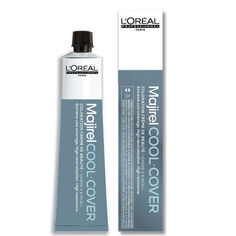 Стойкая краска для волос холодных оттенков 8.11 светлый блондин глубокий пепельный L&apos;Oréal Professionnel Majirel Cool Cover, 50 мл L'Oreal