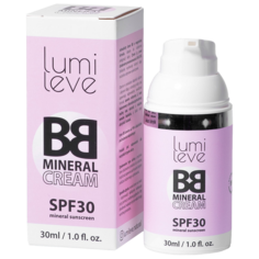Bb крем с темным фильтром spf30 b3 Lumileve Bb Mineral Cream, 30 мл