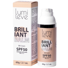 Bb крем с ванильным фильтром spf50 1 Lumileve Brilliant Balm, 60г