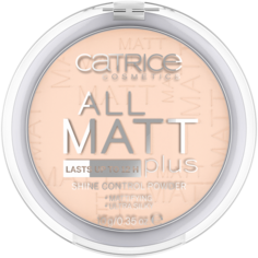 Пудра для лица прозрачная 010 Catrice All Matt Plus, 10 гр