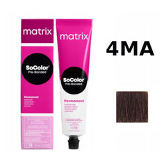 Стойкая краска для волос 4ма Matrix Socolor Pre-Bonded, 90 мл