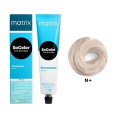 Стойкая краска для волос n+ Matrix Socolor Pre-Bonded Ultra Blonde, 90 мл