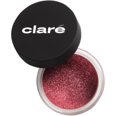 Блестящие тени для век золотисто-малиновые 878 Claré Clare Makeup, 1,1 гр