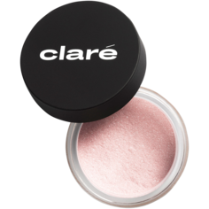 Блестящие розово-бежевые тени для век 890 Claré Clare Makeup, 1 гр
