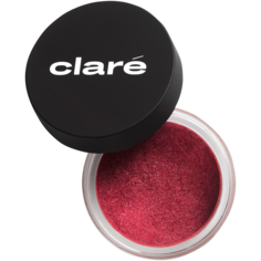 Атласные тени для век настоящие красные 876 Claré Clare Makeup, 1 гр