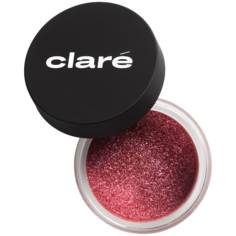 Блестящие тени для век золотисто-малиновые 878 Claré Clare Makeup, 0,4 гр