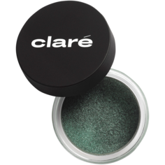 Атласные тени для век во флаконе зеленого цвета 889 Claré Clare Makeup, 0,4 гр