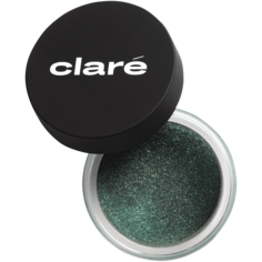 Блестящие тени для век зеленая вода 884 Claré Clare Makeup, 0,4 гр