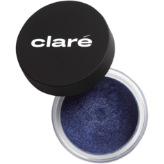 Блестящие тени для век темно-синие 902 Claré Clare Makeup, 0,4 гр