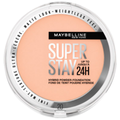 Тональная пудра для лица 20 Maybelline New York Super Stay 24H Hybrid Powder, 9 гр