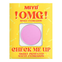 Матовые тени для век 06 сладкая вата Miyo Omg! Check Me Up, 1,3 гр