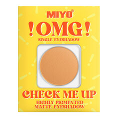 Матовые тени для век 13 корица Miyo Omg! Check Me Up, 1,3 гр