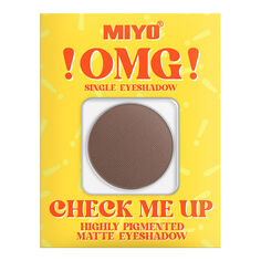 Матовые тени для век 14 брауни Miyo Omg! Check Me Up, 1,3 гр