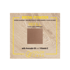 Веганские матовые тени для бровей - сменный блок - нежно-коричневый Color Care, 2 гр