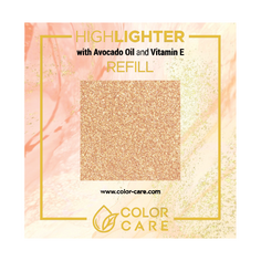 Веганский хайлайтер - сменный блок - 04 персиковый Color Care Universal, 8 гр